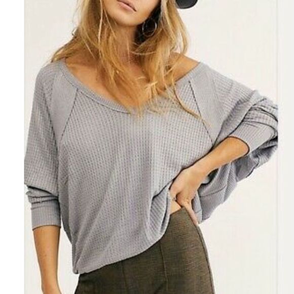 Free People Tops - NWT Free People We The Free Santa Clara Thermal